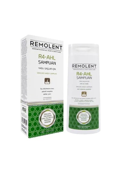Remolent R4-AHL Yağlı Saçlar için Dökülme Karşıtı Şampuan 300 ML
