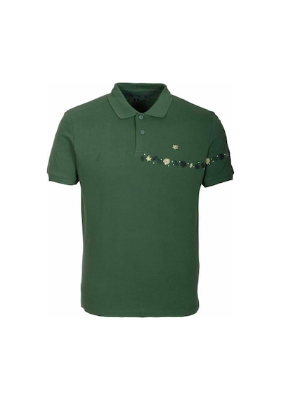Erkek Polo Yaka Tişört Koyu Yeşil Slim Fit Ribanalı Kol Nakışlı T-shirt Ncs Jeans 1169-yeşil Yeşil Erkek Polo Yaka Tişört Koyu Yeşil Slim Fit Ribanalı Kol Nakışlı T-shirt Ncs Jeans 1169-yeşil Yeşil