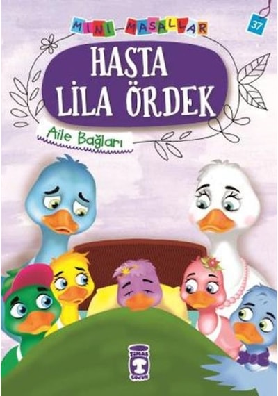 Hasta Lila Ördek - Mini Masallar 4 37 - Bıso-815252