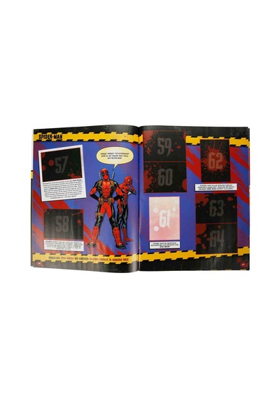 Panini Marvel Deadpool Çıkartma Albümü Ve Mini Çizgi Roman Seti