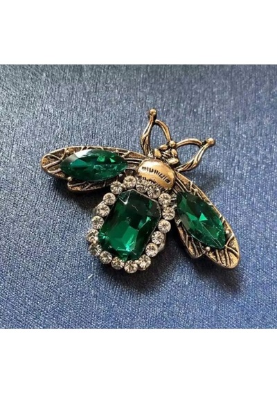 Doğanın Mücevheri Arı Broş-brs-263 Gold