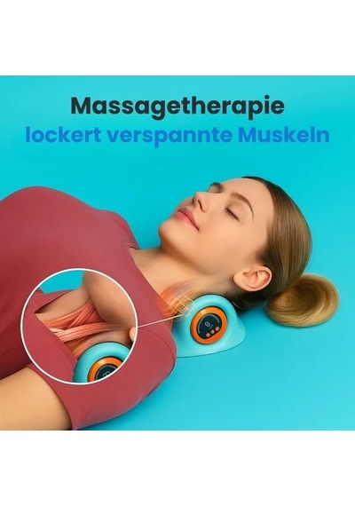 Azouna Smartneck 4'ü 1 Arada Boyun Masaj Aleti Mavi
