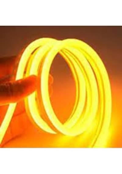 12v Neon Şerit Led Amber Işık