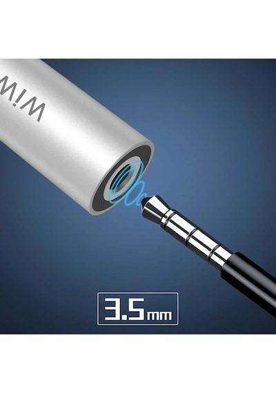 Wiwu St03 Lightning Ses Adaptörü Gri