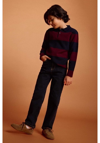 Defacto Erkek Çocuk Straight Fit Düz Paça Jean Pantolon G3258a825wnnm83 İndigo-nm83