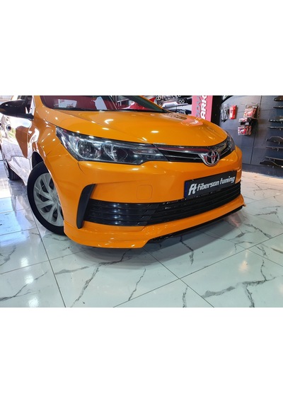 Toyota Corolla Uyumlu (2017...) Ön Tampon Eki ---fibersan Tuning