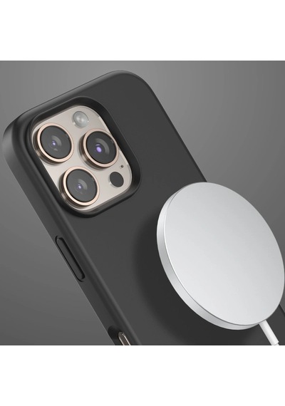 Apple Uyumlu iPhone 16 Pro Max Home Magsafe Kapak Lacivert\