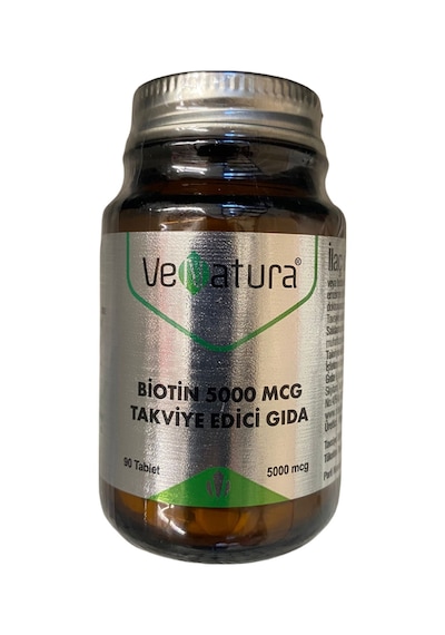 Venatura Biotin 5000 Mcg 90 Tablet