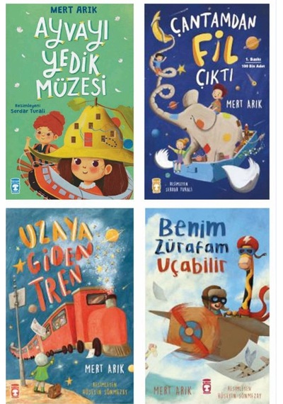 2. 3. 4. Sınıf Okuma Kitapları Ayvayı Yedik Müzesi - Çantamdan Fil Çıktı - Uzaya Giden Tren - Benim