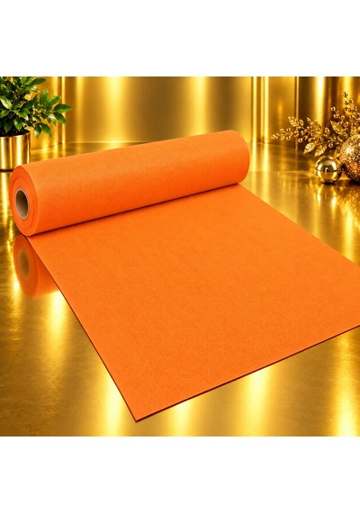 15 Metre Turuncu Tela Kumaş Turuncu Elyaf Kumaş Turuncu Noel Yılbaşı Süsleme Kumaşı 70 Cm Genişlik