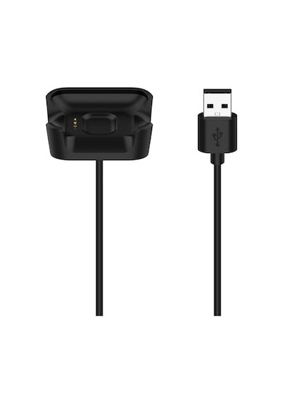 Forzacase Xiaomi Redmi Watch 1 / Mi Watch Lite İle Uyumlu Usb Manyetik Şarj Kablosu 1 Metre - Fc017 Siyah