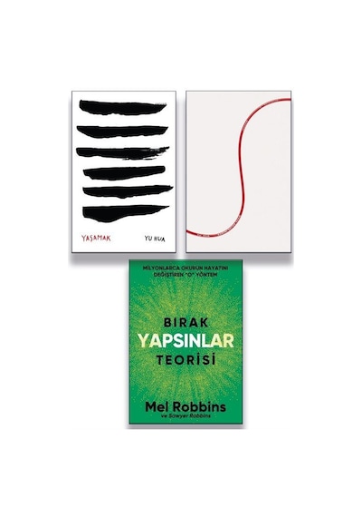 Yaşamak & Kanını Satan Adam & Bırak Yapsınlar Teorisi 3 Kitap...