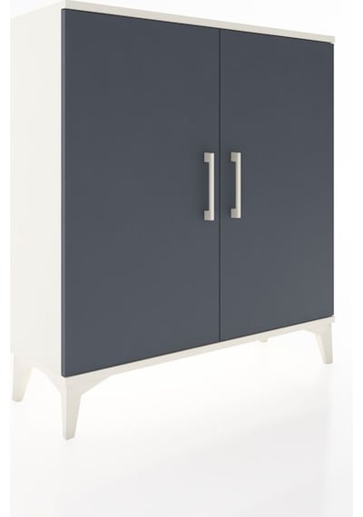 Arges Şifonyer 2 Kapaklı 88x30x96 Aytaşı-antrasit Aytaşı