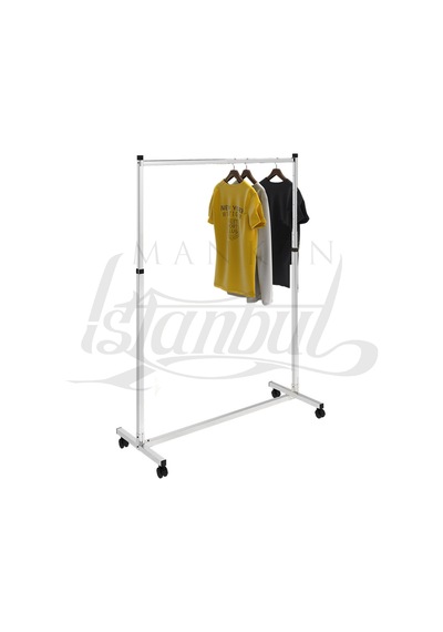 Mankenistanbul Tekli Ayarlanabilir Krom Metal Orta Stand Diğer