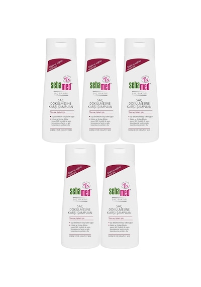 Sebamed Şampuan 200ml Saç Dökülmesine Karşı Tümsaç Tipleri 5li Tüm Saçlar
