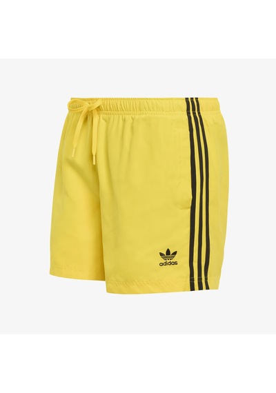 Adidas Adicolor 3 Striped 13cm Erkek Sarı Deniz Şortu Jz8473 Çok Renkli