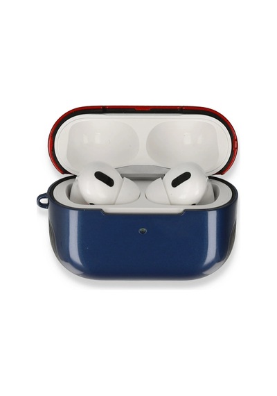 Newface - 652 - Airpods 3 3.nesil 3in1 Kılıf - Metemıx - - Lacivert-kırmızı