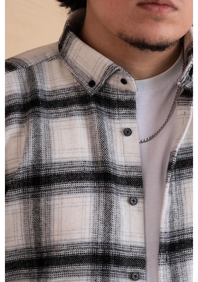 Mugi Slim Fit Ekoseli Erkek Oduncu Gömlek