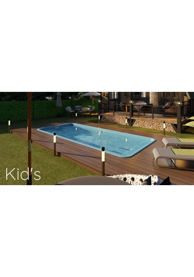 Fiber Hazır Havuz Kid's Model 2,20 X 5,20 X 0,70 Mt - 6,15 M3 - Toptancıyızbiz