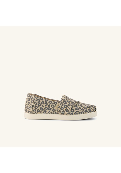 10023193 Oatmeal Small Leopard Spots Espadril Kadın 10023200/20015665 10023193 Toms Alpargata Class