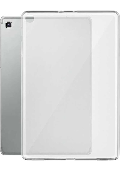 Galaxy Tab A7 Lite T225 Kılıf Uyumlu Zore Tablet Süper Silikon Kapak-renksiz Tablet Kılıfı