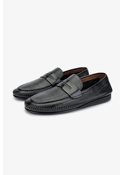 Valmenti Castor Erkek Siyah Gyk Hakiki Deri Loafer Ayakkabı 477 68611 Erk Ayk Y24 Siyah