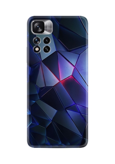 Xiaomi Redmi Note 11 Pro Plus 5g Kılıf Resimli Desenli Silikon Platinium Series Üçgenler 2 1872