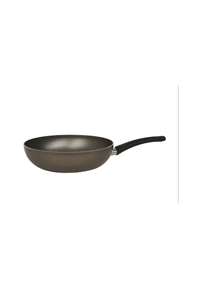 Kuvars Granit Wok Tava - Siyah - 28 Cm Renkli