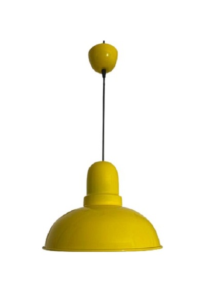 Rsylight Retro Dekoratif Tekli Sarı Rustik Metal Sarkıt Avize 33 Cm Beyaz