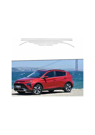 Hyundai Bayon Krom Cam Alt Çıtası 2021 Sonrası