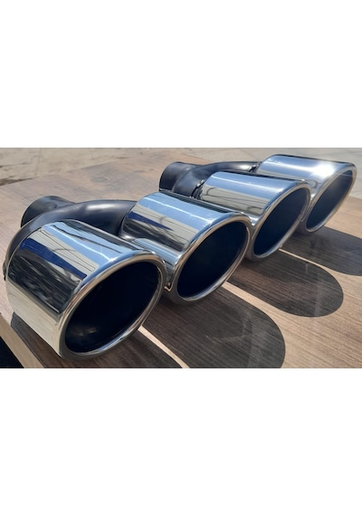 90 MM ÇİFTLİ SAĞ SOL TAKIM EGZOZ UCU