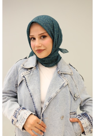 Silk Home Soft Eşarp 73066-32 KOYU YEŞİL