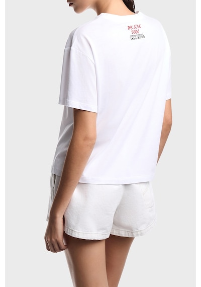 Emporio Armani Bayan T Shirt Ew004386 Af24854 U0002 Beyaz BEYAZ