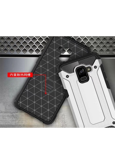 Galaxy A7 2018 Armor Hibrit Kaliteli Zırh Kılıf