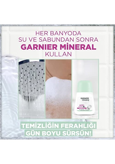 Garnier Mineral Ultra Kuru Kadın Roll-on Deodorant 3600541932623