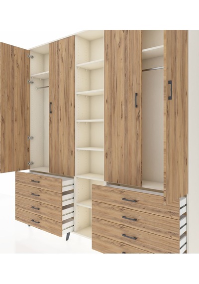 Arges Dolap 10 Raflı 8 Çekmeceli 2 Askılı 220x30x243 Aytaşı-çam/çam Atlas Çam/atlas Çam Arges Dolap 10 Raflı 8 Çekmeceli 2 Askılı 220x30x243 Aytaşı-çam/çam Atlas Çam/atlas Çam