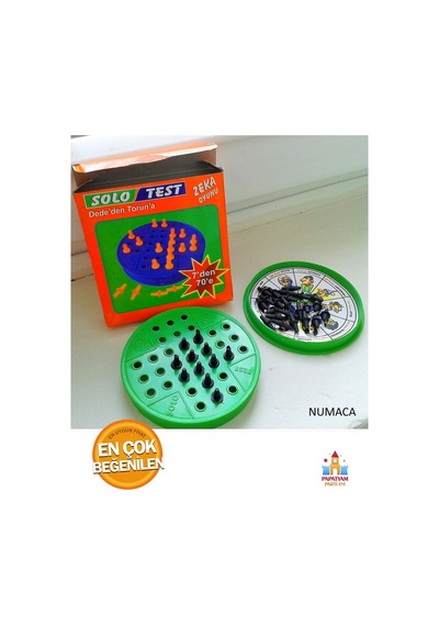 Solo Test Zeka Oyunu - Nostaljik Oyun - Eğlenceli Oyun - Zeka Testi - 7 Den 77 Ye - Dededen Toruna
