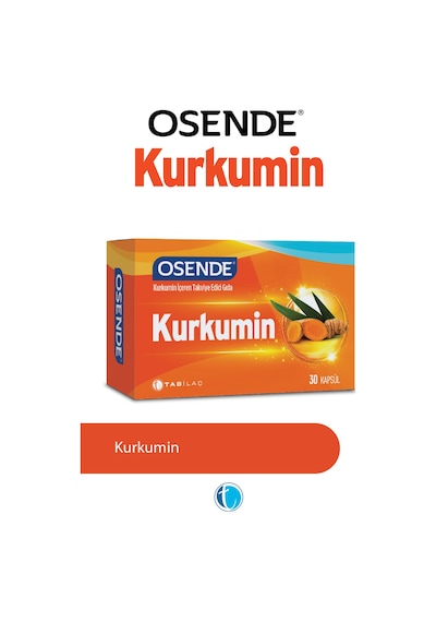 Osende Kurkumin  30 Yumuşak Kapsül