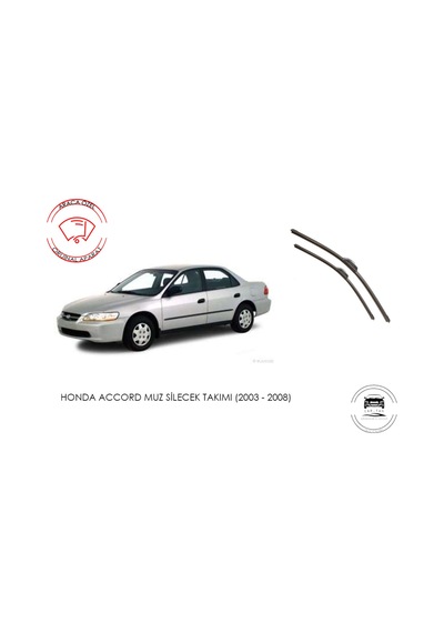 Honda Accord Cam Silecek Seti 2003 - 2008