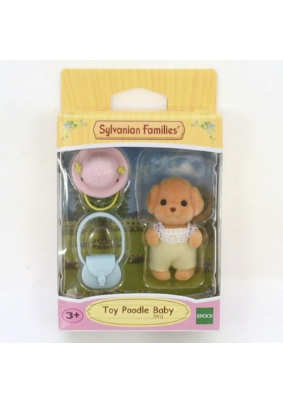Sylvanian Families Toy Poodle Baby Figür Şapka Ve Çanta Seti Koleksiyon Oyuncak Sylvanian Families