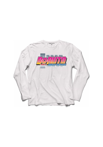 Boruto Naruto The Movıe Logo Uzun Kollu Tişört (518428047)