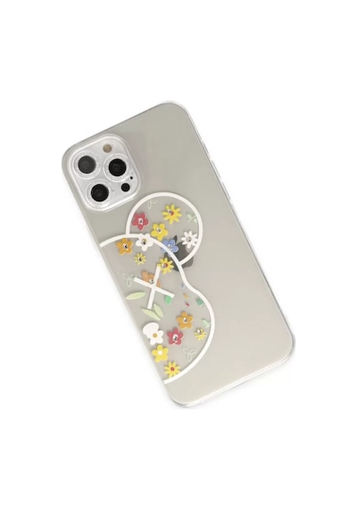 Newface Apple Uyumlu iPhone 12 Pro Kılıf Lucky Silikon - Lucky 6 Şeffaf