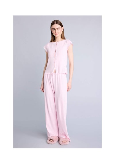 Defacto Regular Fıt Kısa Kollu 2li Takım H5915ax26smpn186 Pembe-pn186