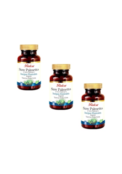 Balen Saw Palmetto Cüce Palmiye Isırgan Ekstrakti Kapsül 60 Kapsül 3 Adet