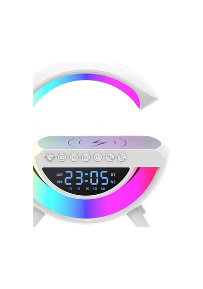 Rgb Işıklı Bluetooth Hoparlör Usb, Tf Kart, Fm Radyo Ve Aux Destekli