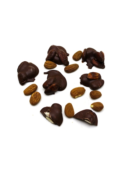 Dark Brown Roş Çikolata Bademli Sütlü Roche Çikolatası 500 Gram