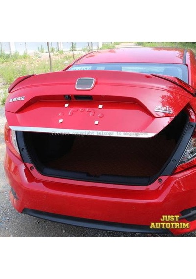 Honda Civic Fc5 Krom Bagaj Alt Çıtası 2016 - 2020