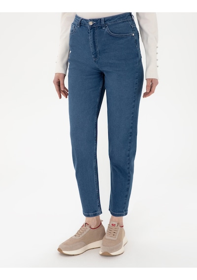 Pierre Cardin Kadın Mavi Pantolon Jean 50307851-vr036 Mavi