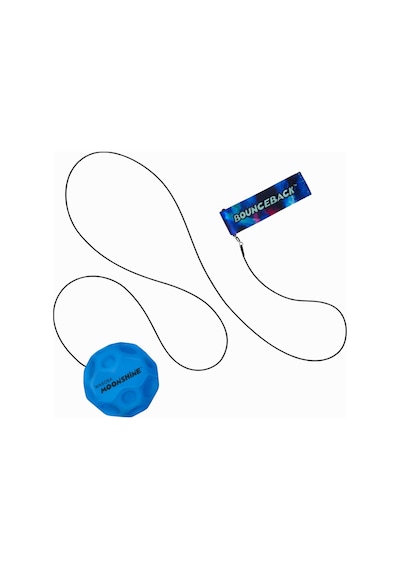 Waboba Led Bounceback Moonshine Işıklı Geri Dönen Ve Yüksek Zıplayan Top Bilek İpli Moon Ball Mavi-8+ Yaş