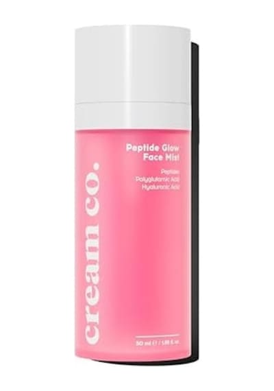 Cream Co. Nemlendirici Aydınlatıcı Yüz Spreyi, Peptit Face Mist, Ektoin Hyaluronik Asit, Tüm Cilt Tipleri, 50 Ml